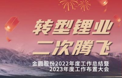 金圓頭條 | 金圓股份2022年度工作總結暨2023年度工作布置大會圓滿召開！