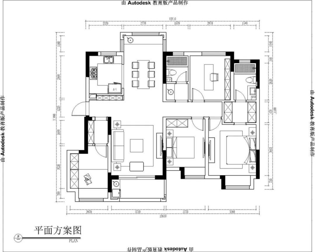張桐瑋_紅牛設(shè)計--電建洺悅府130㎡北歐風(fēng)格04調(diào)整建議