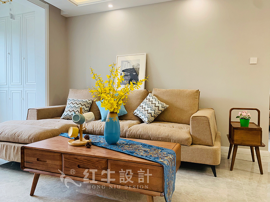 保利國(guó)際社區(qū)115㎡現(xiàn)代風(fēng)格--想現(xiàn)場(chǎng)參觀新裝好的房子嗎？這里就有哦！01劉曉芳_保利國(guó)際社區(qū)-89㎡-北歐風(fēng)格